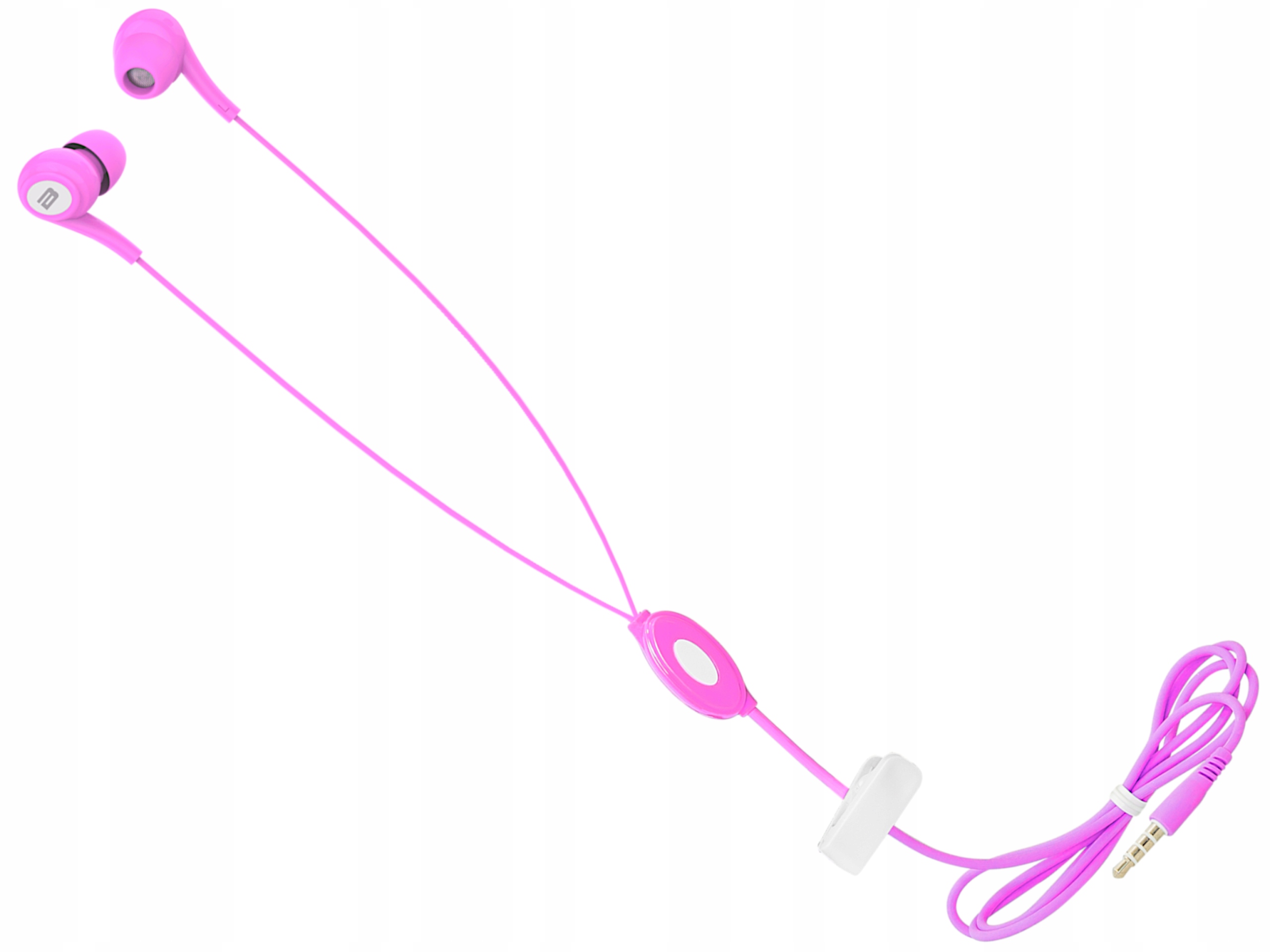 SŁUCHAWKI DOUSZNE Z MIKROFONEM KLIPS PRZEWODOWE JACK 3,5MM PRZYCISK BASS Kod producenta 32-784#