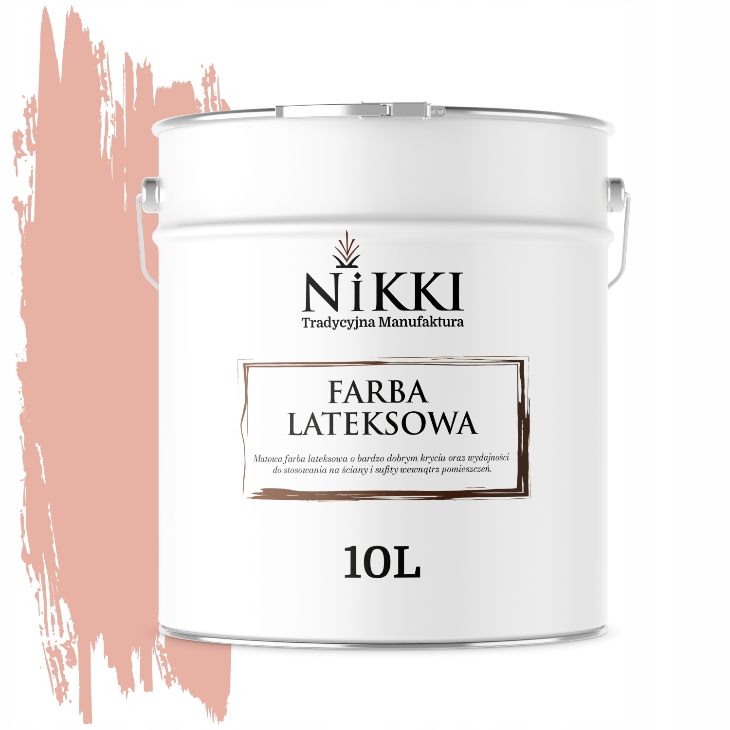 Barva Lososová Světlá H5551 10L Matná Na Stěny