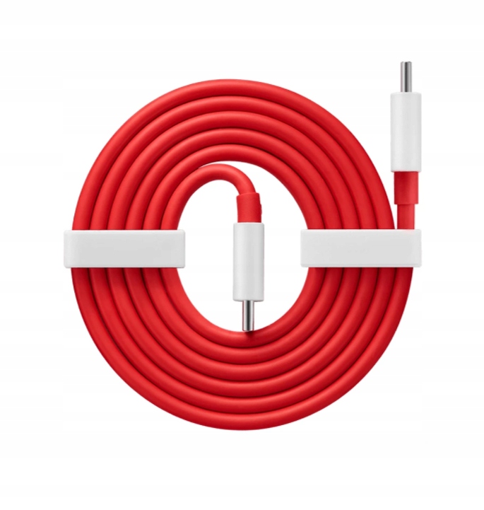 Oryg kabel USB-C Warp Charge 1m do OnePlus 6/ 6T Kolor wielokolorowy