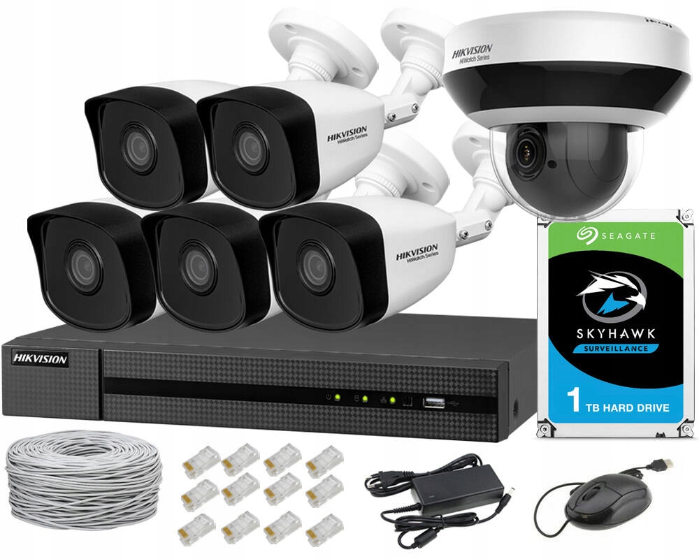 Sada pro monitorování Hikvision Hiwatch HWI-B140H HWP-N2404IH-DE3