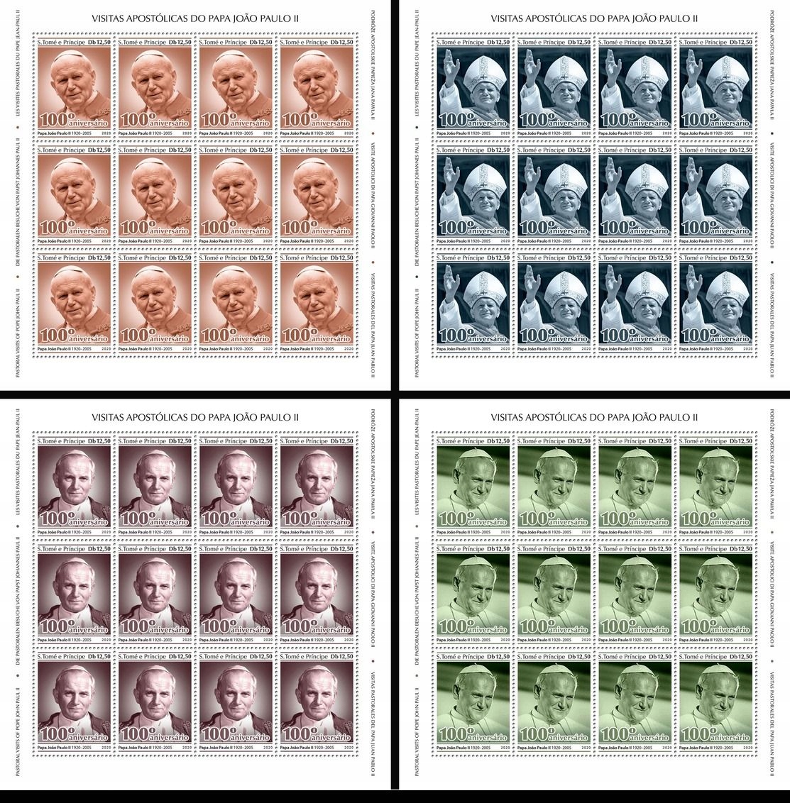 PAPIEŻ JAN PAWEŁ II WYSPY ŚW.TOMASZA I KSIĄŻĘCA 2020 ROK