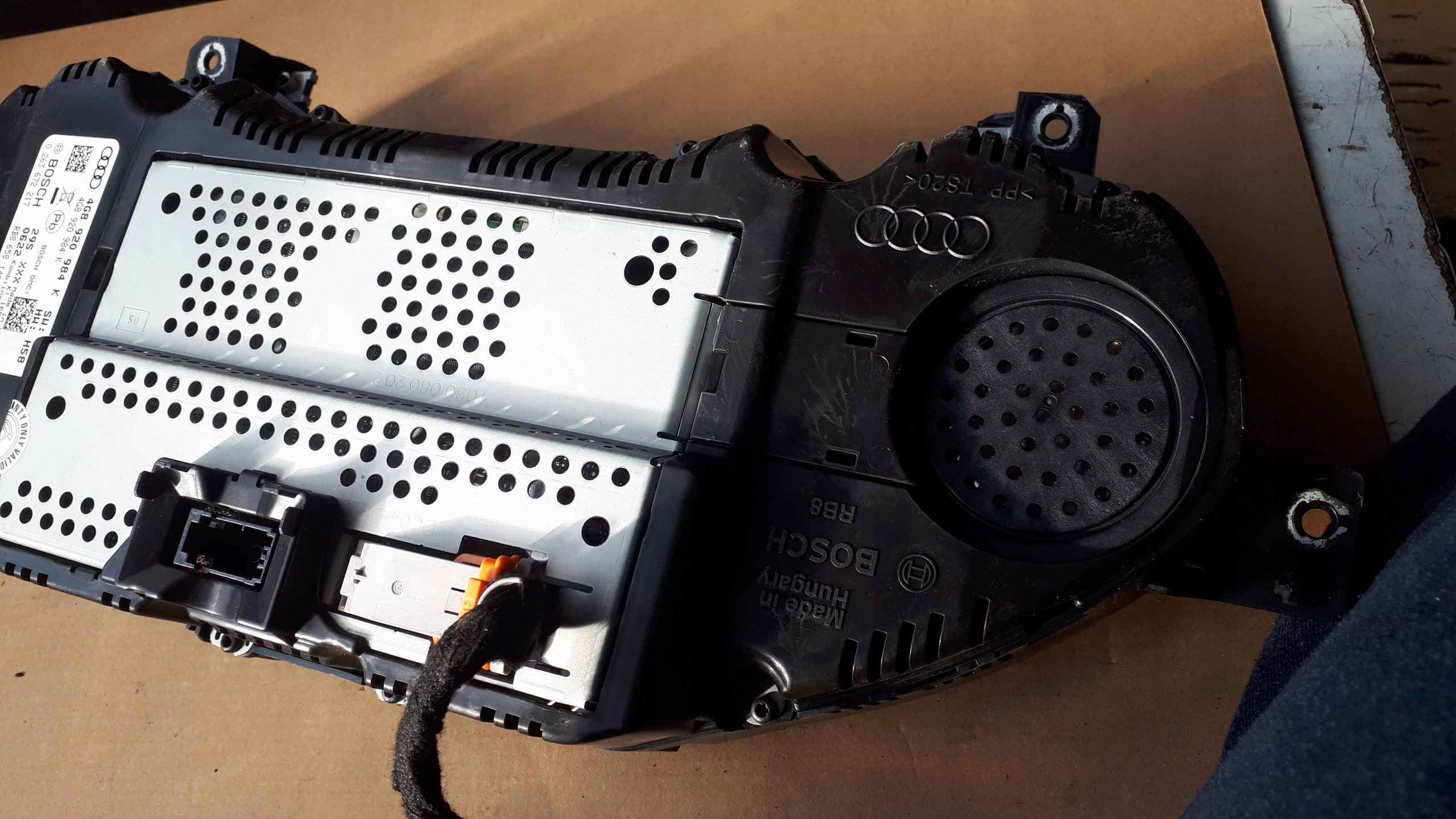 A6 C7 4G dials clock dials 3.0 TFSI 4G8920984K