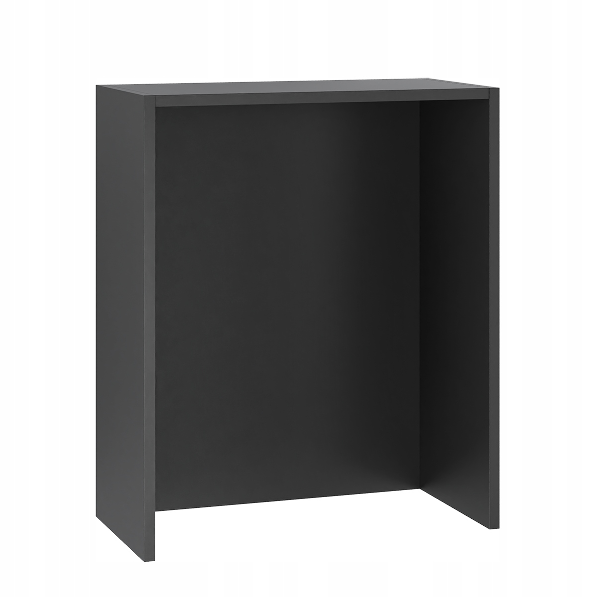 Čierny korpus, horná kuchynská skrinka pod odkvapkávač 60/72 s príslušenstvom