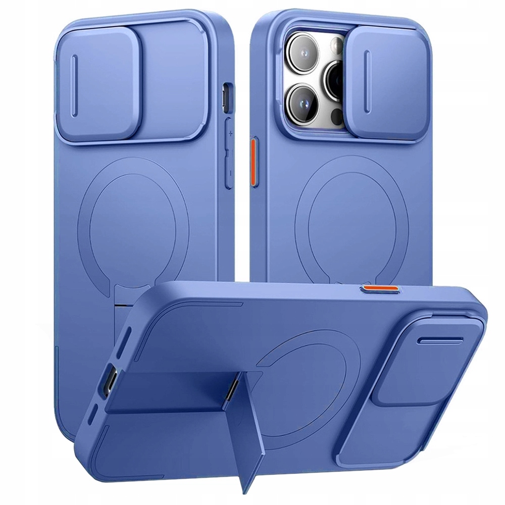 Pouzdro Suritch pro iPhone 15 Pro Max, ochrana fotoaparátu pomocí stojánku MagSafe