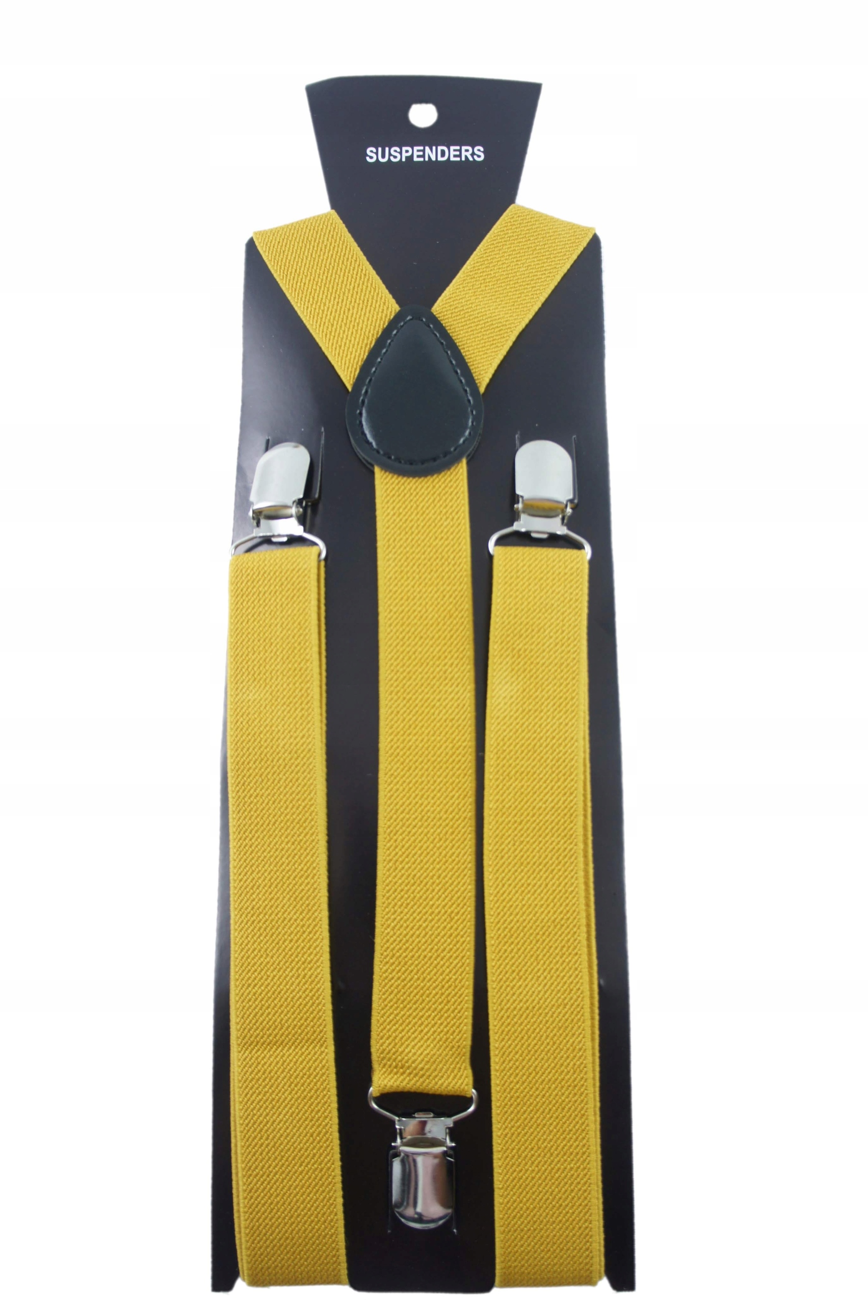 

Musztardowe szelki gładkie r.120-200cm Wzrostu