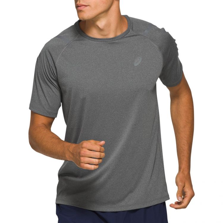 T-SHIRT TERMOAKTYWNY MĘSKI ASICS ICON SS SZARY XS
