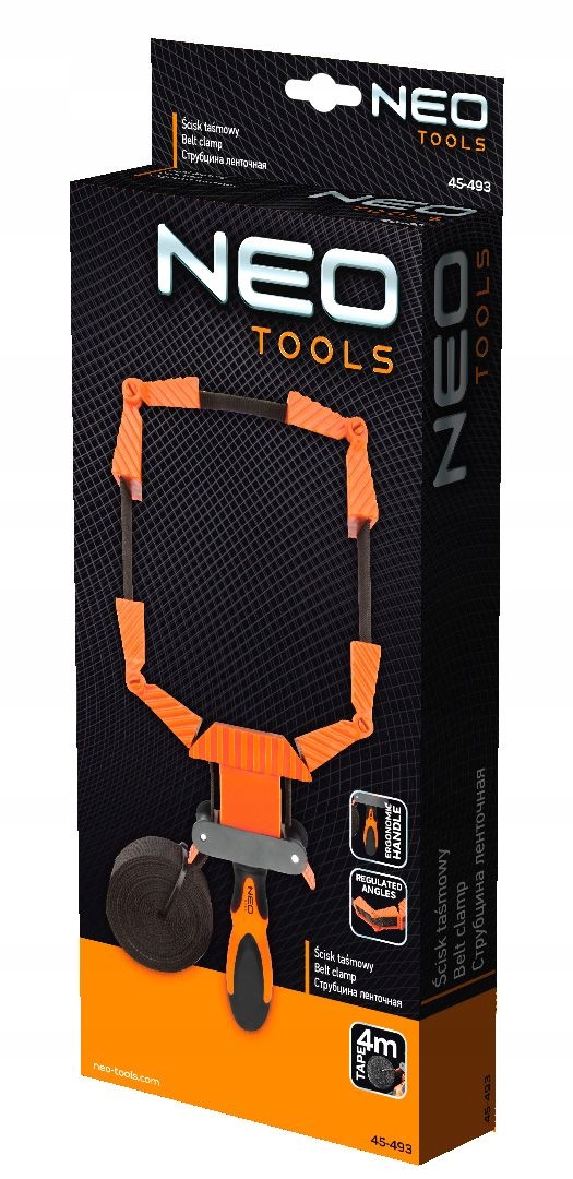 ŚCISK PASOWY 45-493 NEO Rozstaw szczęk 0 mm