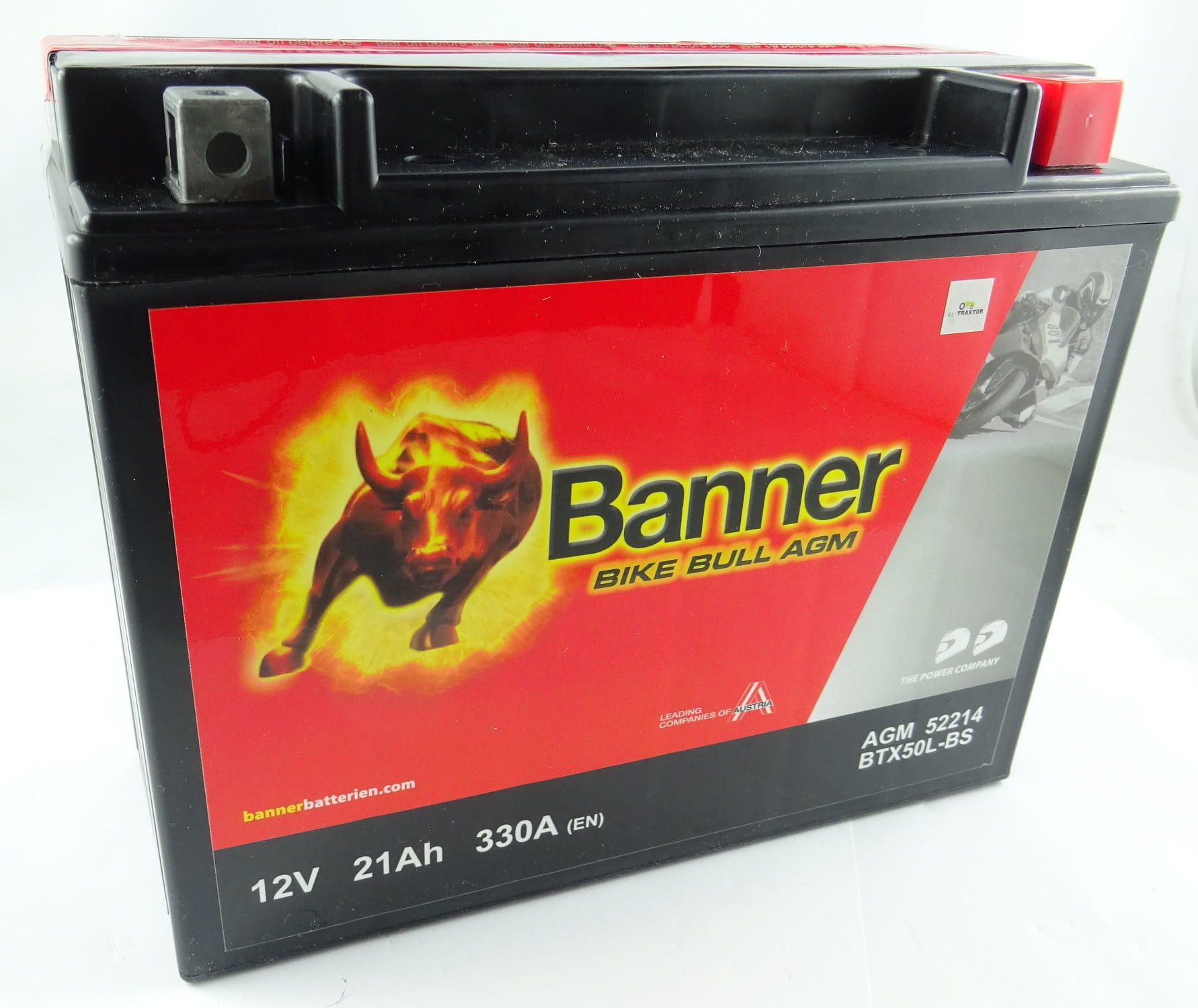 Akumulator Banner 21Ah 330A Agm BTX50L-BS YTX50L-BS Harley-Davidson Bmw