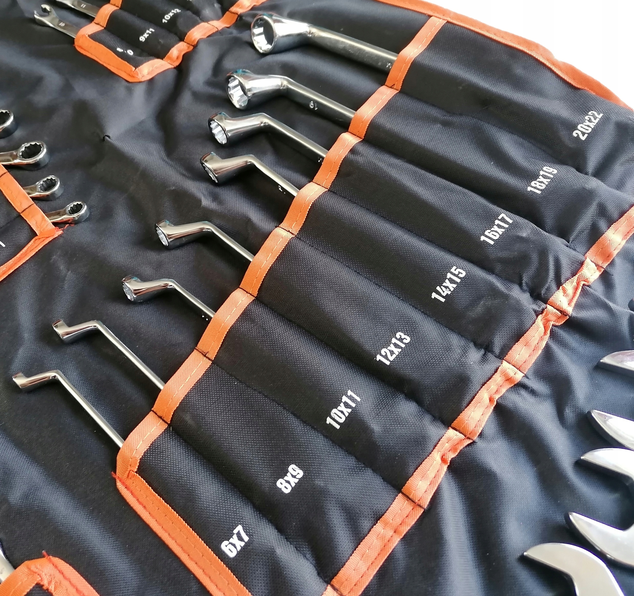 KLUCZE PLASKO OCZKOWE 6 32 TORX ZESTAW KLUCZY 47sz Weight with packaging 8 kg