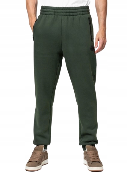 Pit Bull Dresové kalhoty Hatton Dark Green XXL