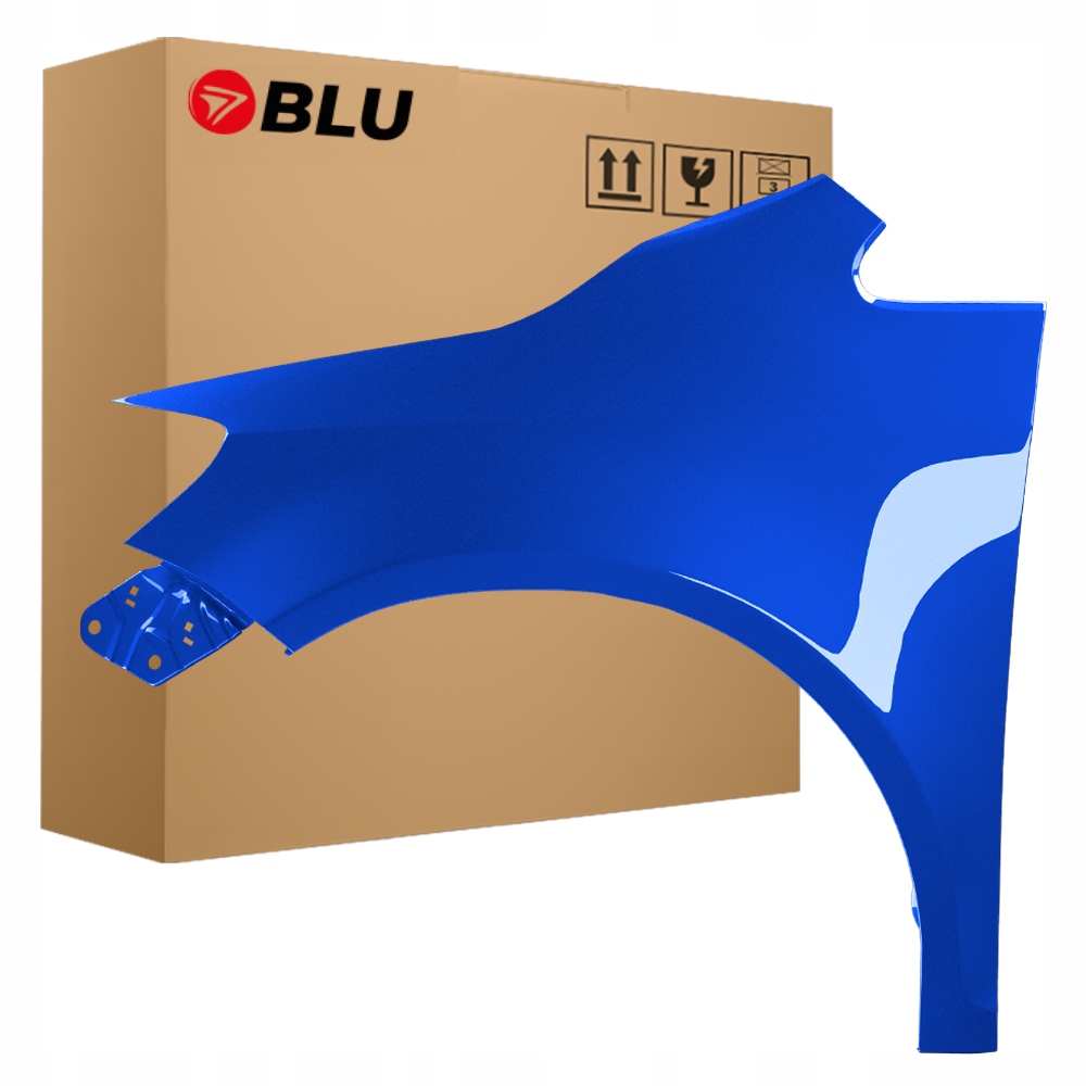 Blu Blatník Vw Golf VI Plus 6 LC5J levý modrý 09-13 přední LaserBlue