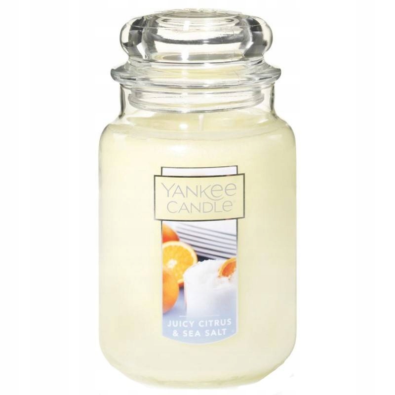 Yankee Candle Large Jar Juicy Citrus & Sea Salt vonná svíčka 623 g