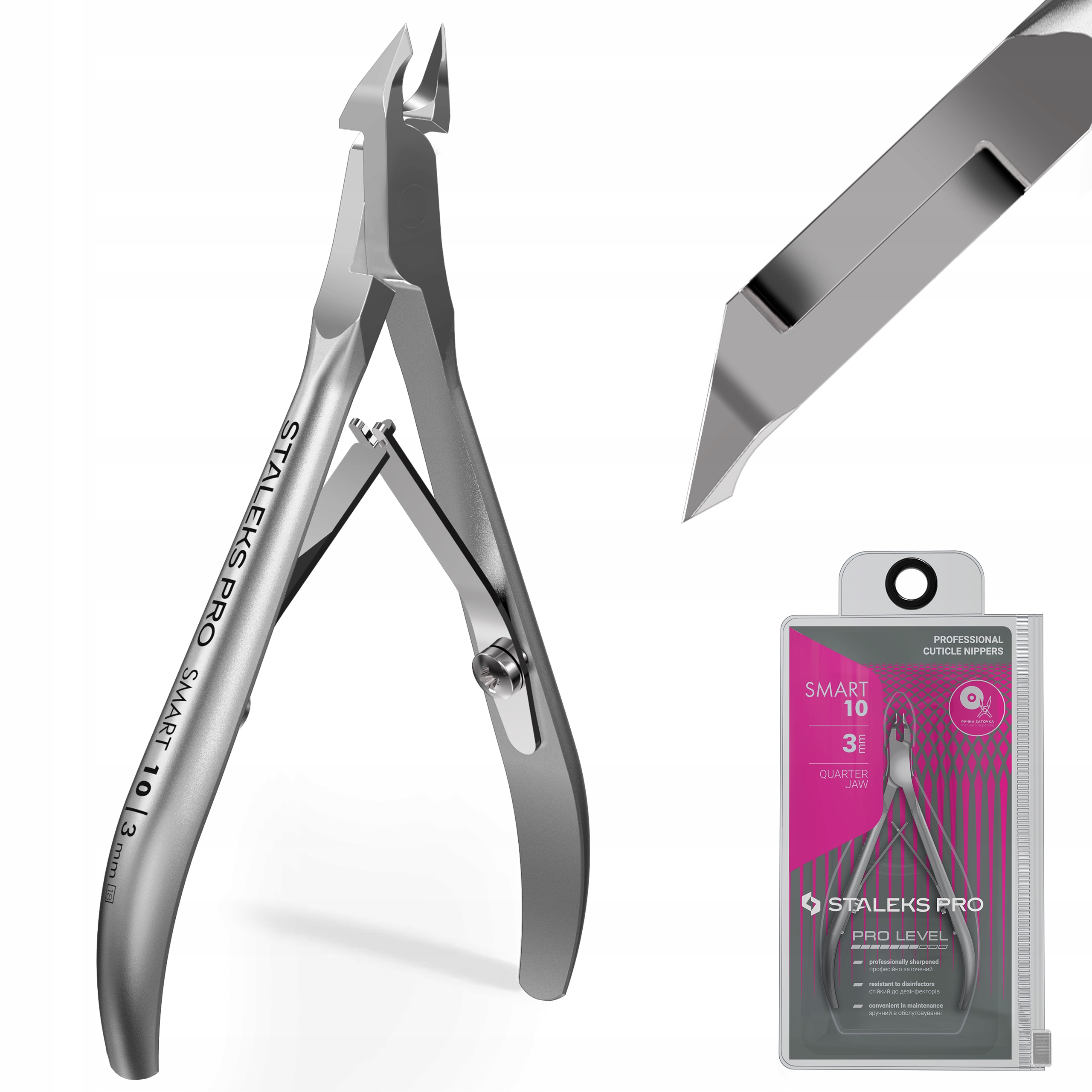 Staleks Pro Kleštičky Na Manikúru Smart 10 3 MM NS-10-3