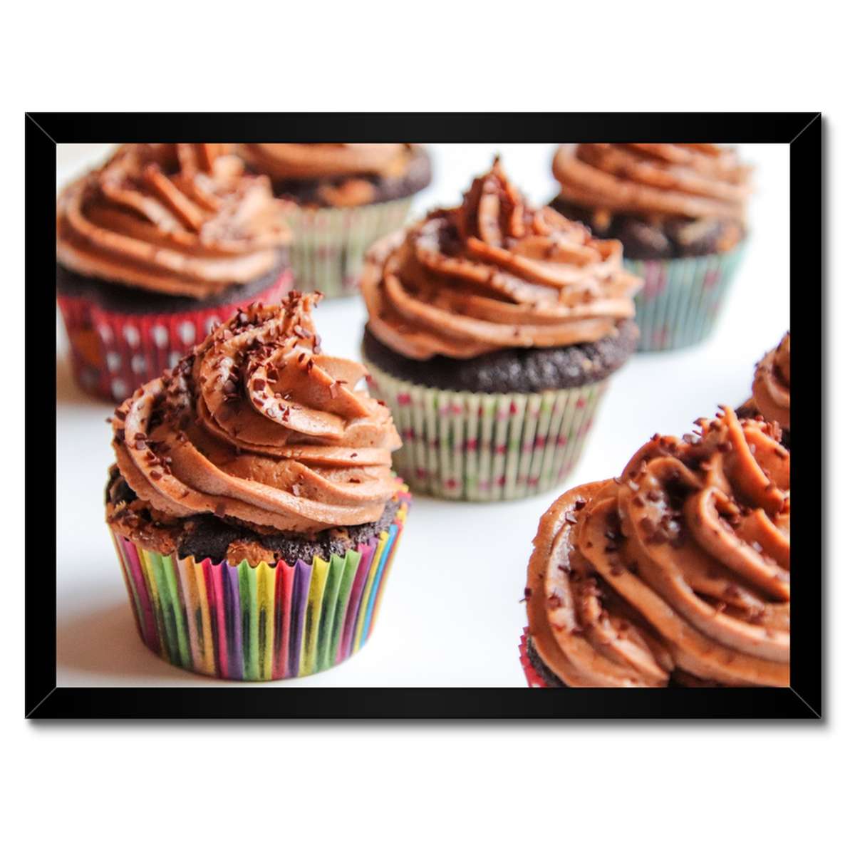Plakáty v rámu 40x30 Kakaové muffiny Mufinky