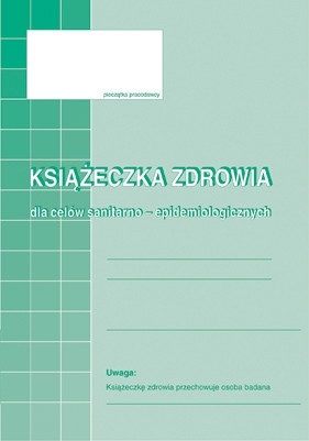 Sanepidowska Książeczka Zdrowia A6 Michalczyk i Prokop 530-5
