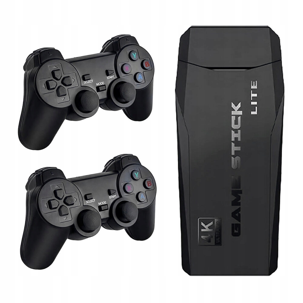 Konsola do gier Eveon K8 TV HDMI/USB 4K, czarna