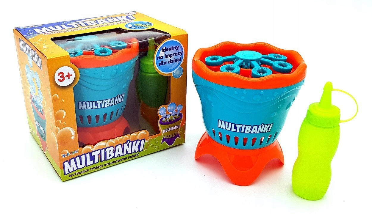 MULTIBAŃKI GENERATOR DO ROBIENIA BANIEK MASZYNA APARAT AUTOMAT z płynem Głębokość produktu 14.5 cm