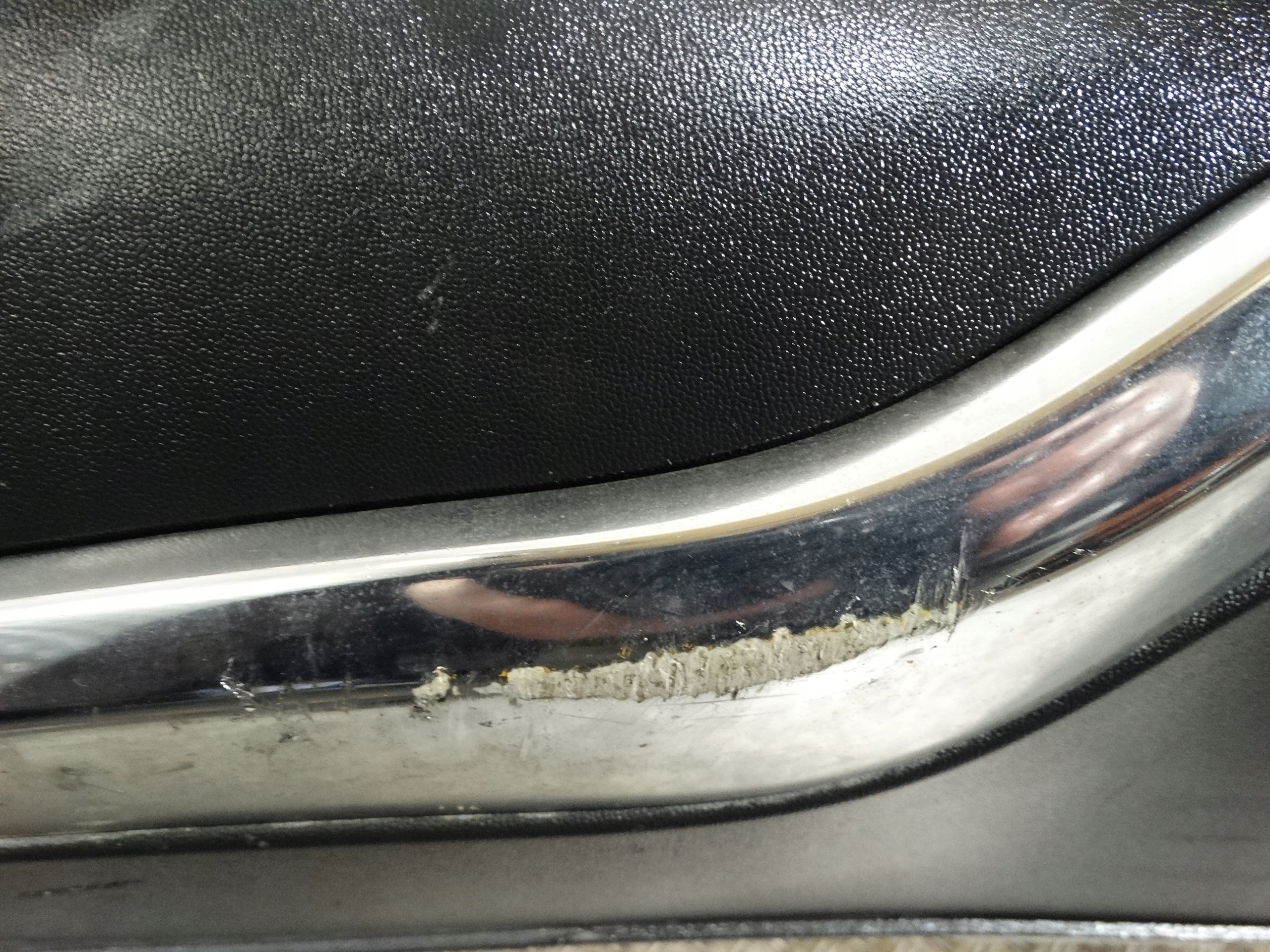 bumper KPL. rear MERCEDES GL W166 1