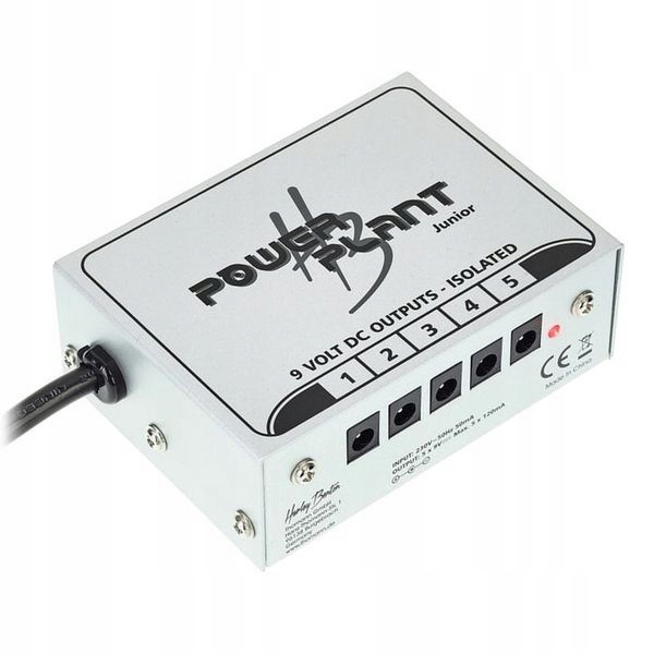 Zasilacz efektów Harley Benton PowerPlant Junior EAN (GTIN) 4049172641013