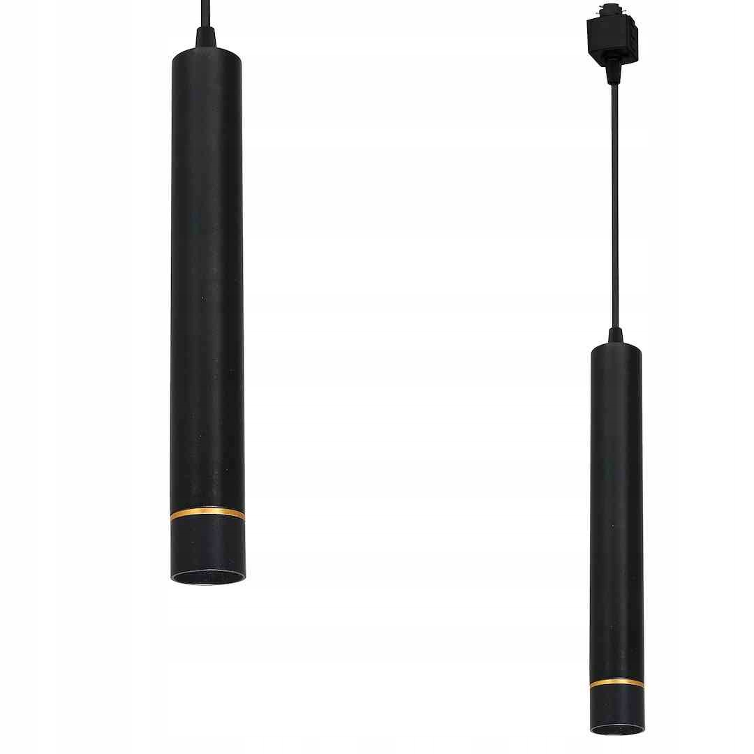 Milagro Závěsná lampa pro kolejnici ML6510 Černá Zlatá 3W Led 4000K
