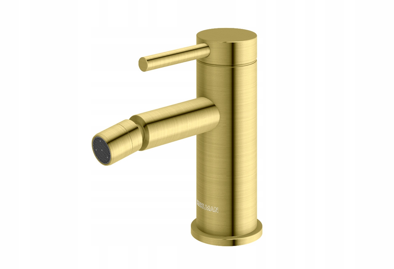 Bidetová batéria Kohlman Axel zlatá brúsená Brushed Gold QB130AGDB
