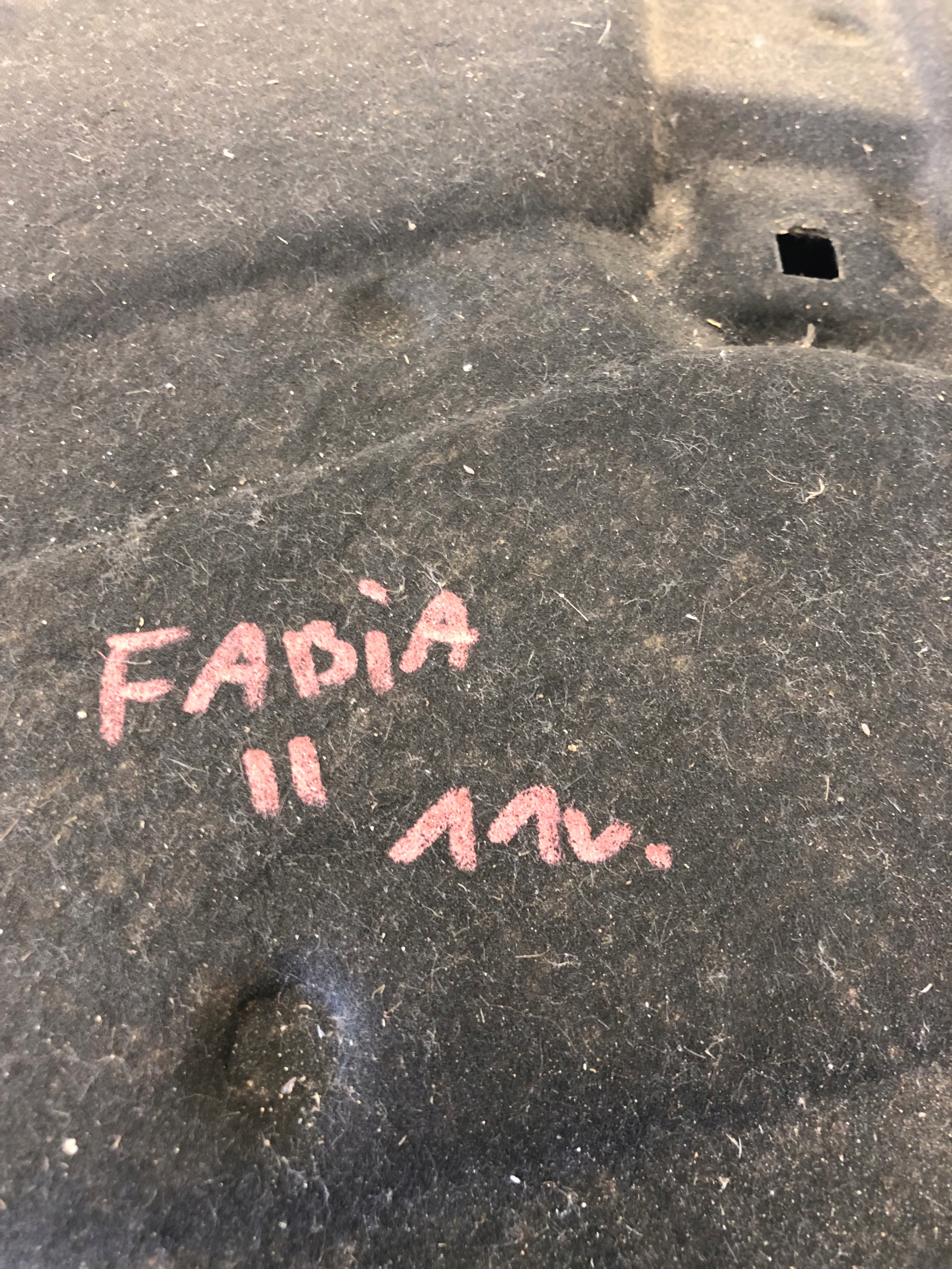 Insonorisation du capot SKODA FABIA II