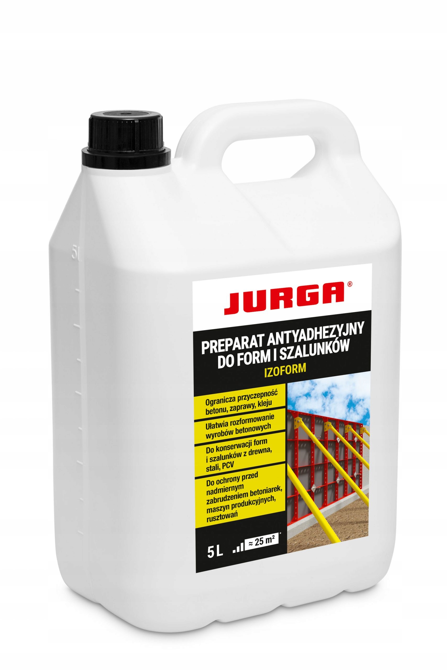 Izoform – antiadhezivní přípravek na formy a bednění 5L