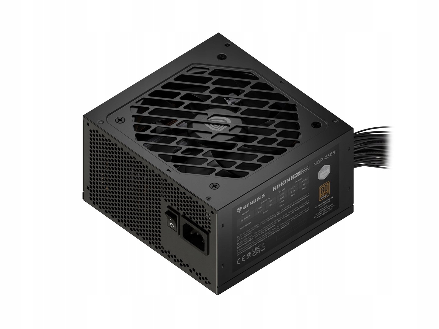 Genesis Napájací Zdroj Nihon 750W 80 Bronze Atx 3.1