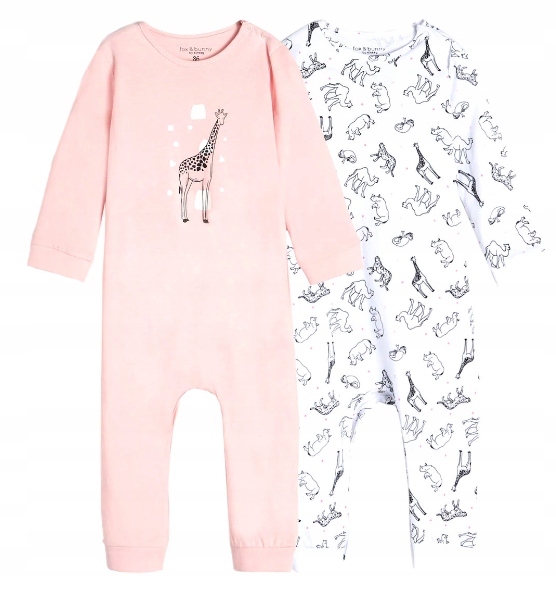 SINSAY Pajac dziewczęcy 2-pak roz 62 cm