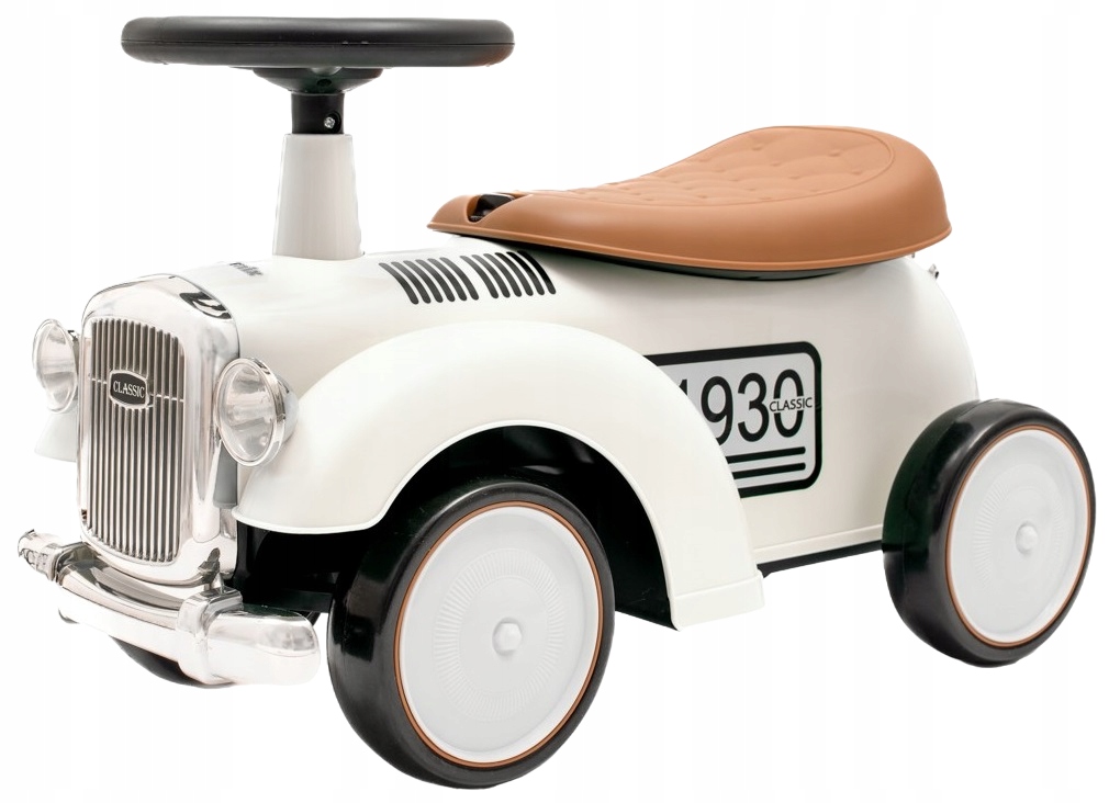 Baby MIX Jeździk Samochód Vintage Retro Auto Dla Dziecka Klakson Koła Eva