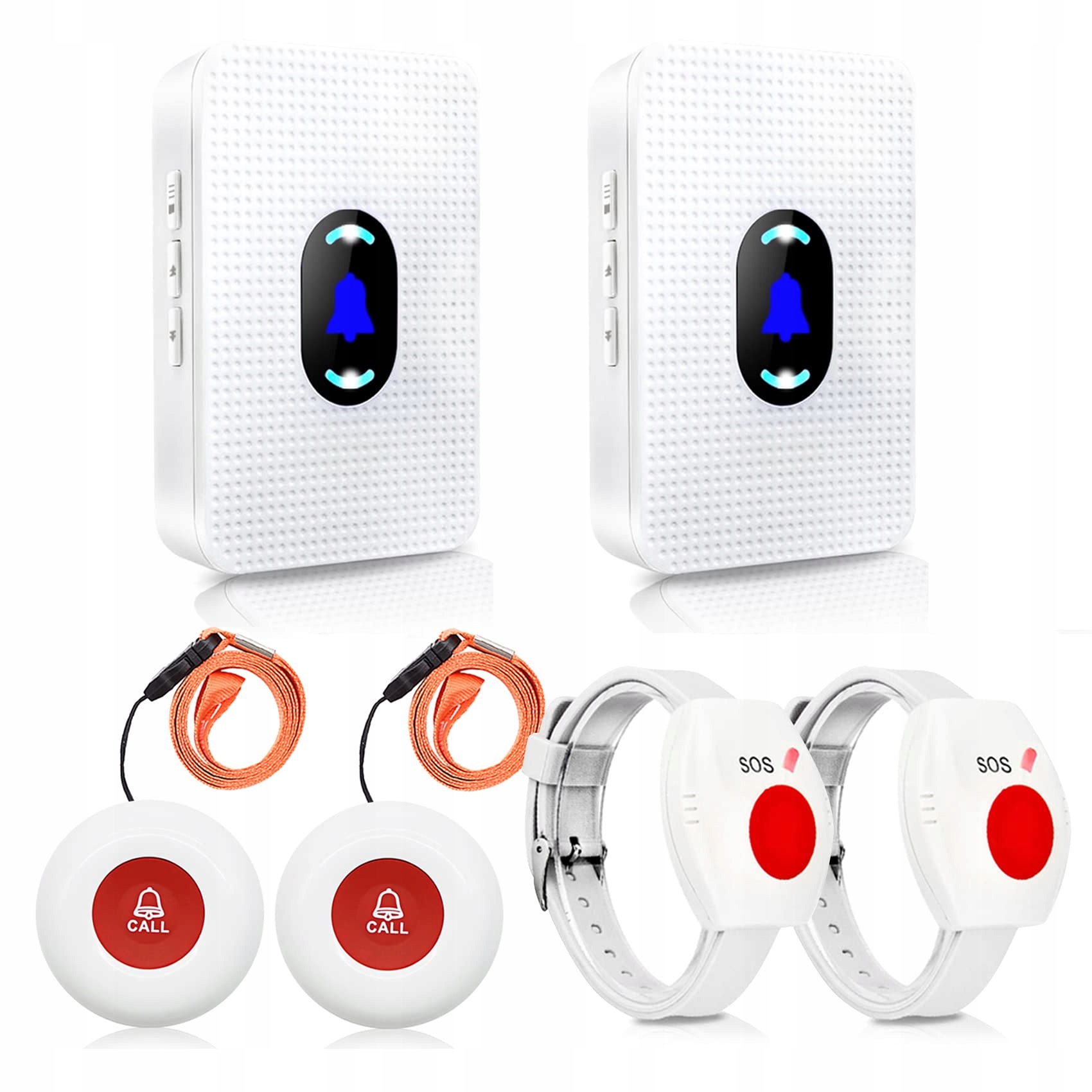 ALARM PRZYCISK BEZPIECZEŃSTWA OPASKA ALARMOWA DLA SENIORA STARSZEJ OSOBY