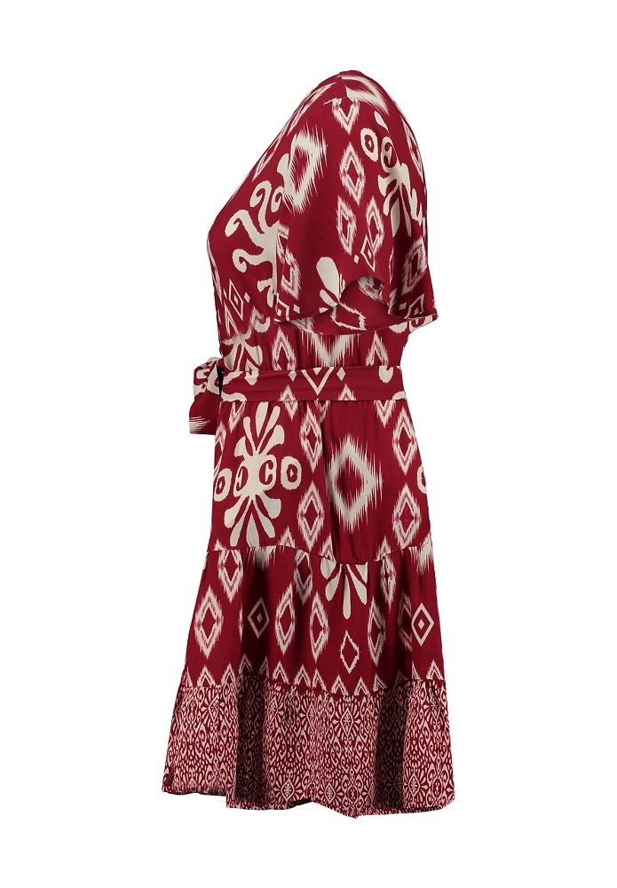 Plus Size Z-one Finální Tunika Šaty Aztécký Vzor Léto ZO02 50