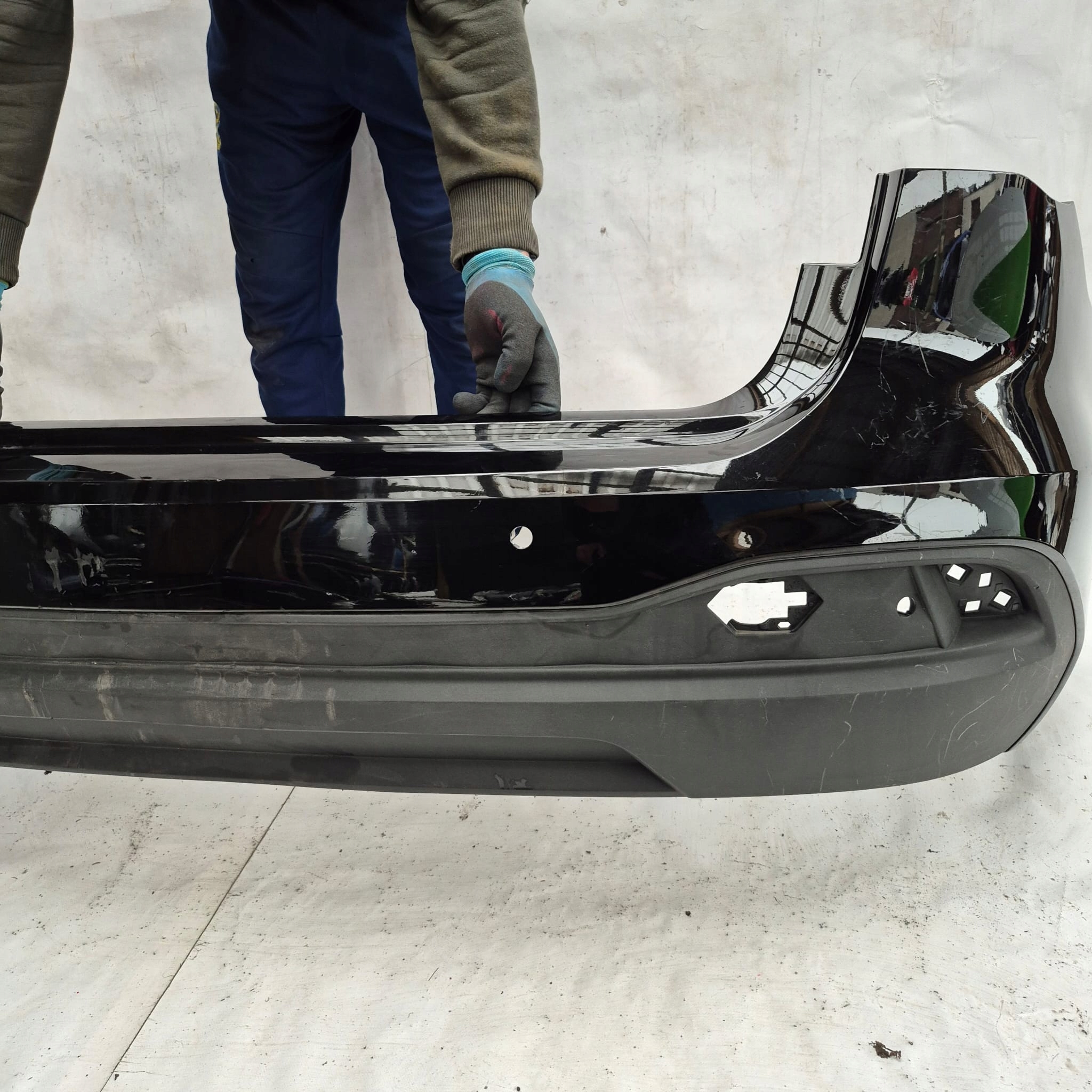 AUDI A5 III 3 B10 8B 24-> bumper rear part rear PDC