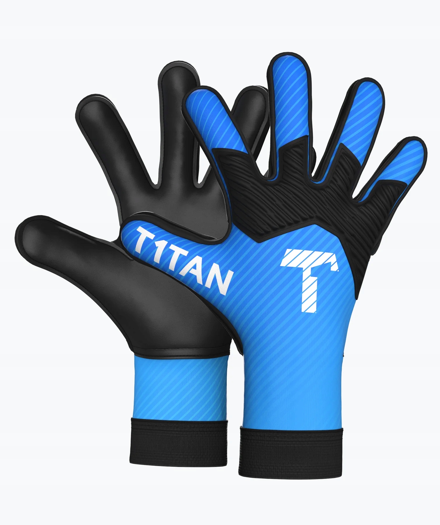 Rękawice bramkarskie T1TAN Arox 1.0 Blue Junior r. 5