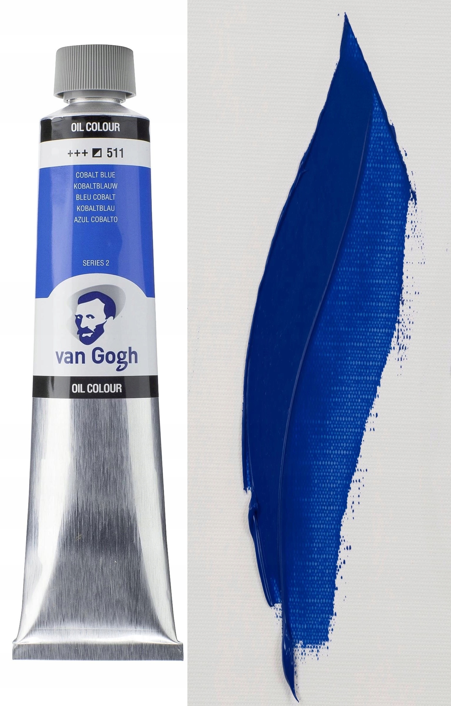 Van Gogh barva barva Modrá Kobal 200 Ml č. 511