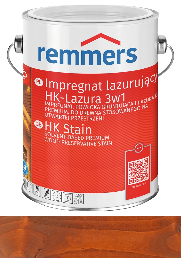 

Remmers HK-Lasur impregnat do drewna 0,75L Kasztan