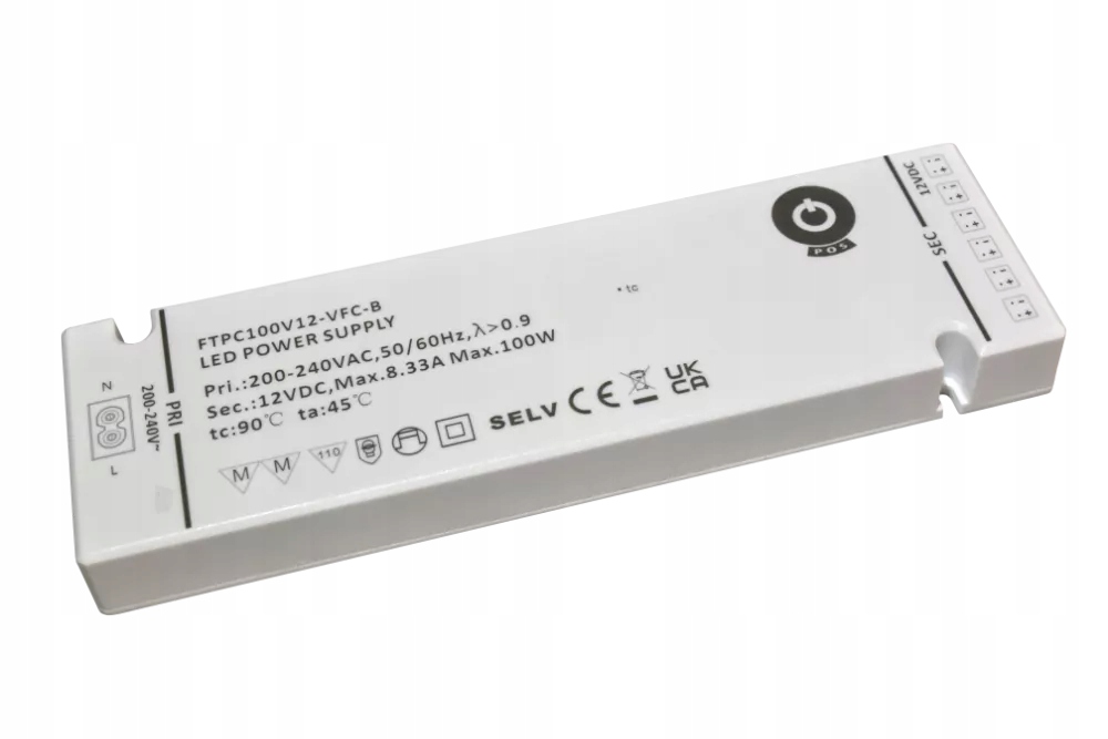 ZASILACZ POS 8.3A 100W 12V IP20 FTPC100V12-VFC-B