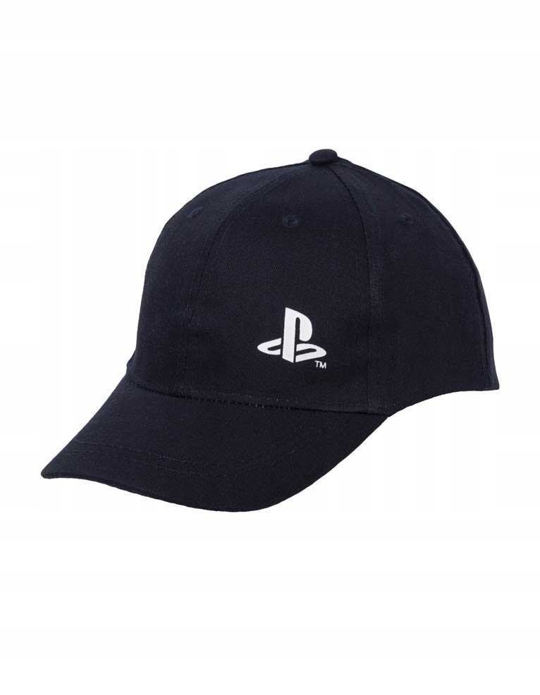 CZAPKA Z DASZKIEM / LOGO PLAYSTATION / NA LICENCJI Kolor dominujący czarny