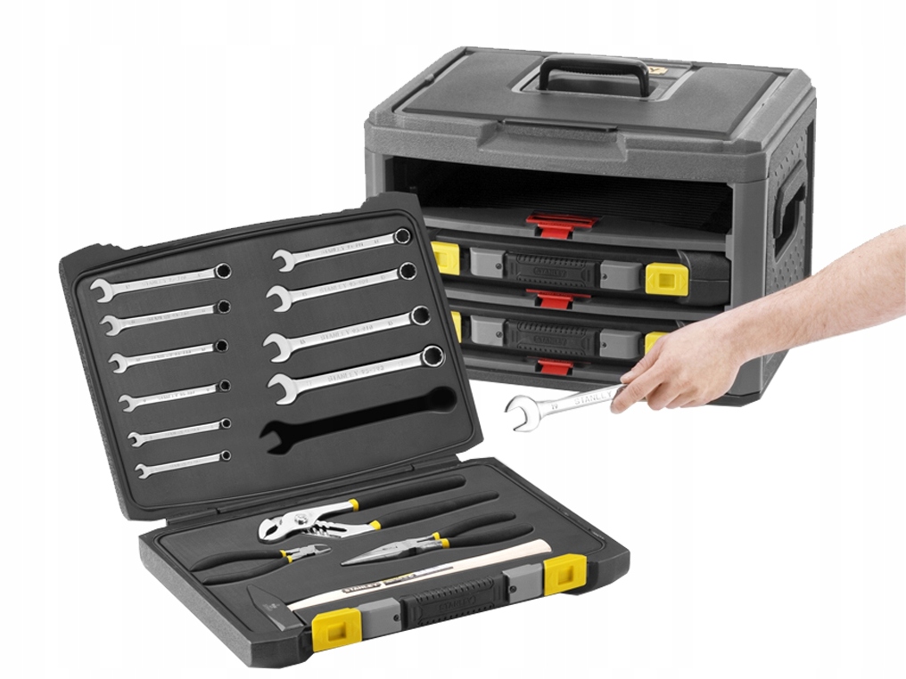 Stanley 99-055 zestaw bity klucze nasadki wkrętaki