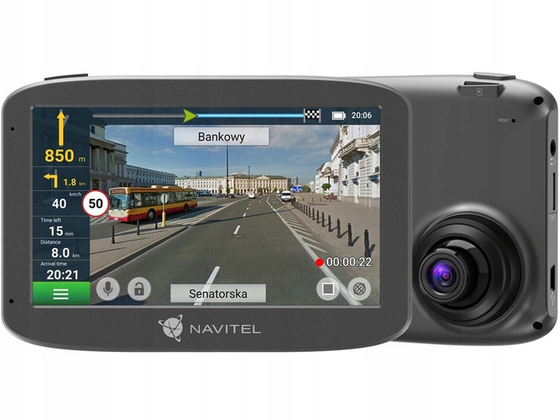 Nawigacja Navitel Re 5 Dual z wideorejestratorem