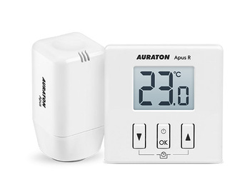 Auraton Denný Bezdrôtový Regulátor S Elektronickou Radiátorovou Hlavicou Apus