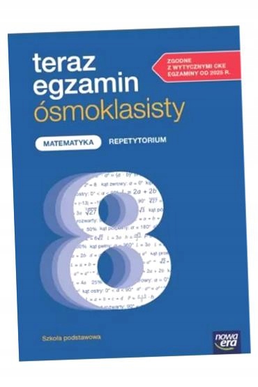 MATEMATYKA SP 8 TERAZ EGZAMIN ÓSMOKLASISTY REPET. JERZY JANOWICZ