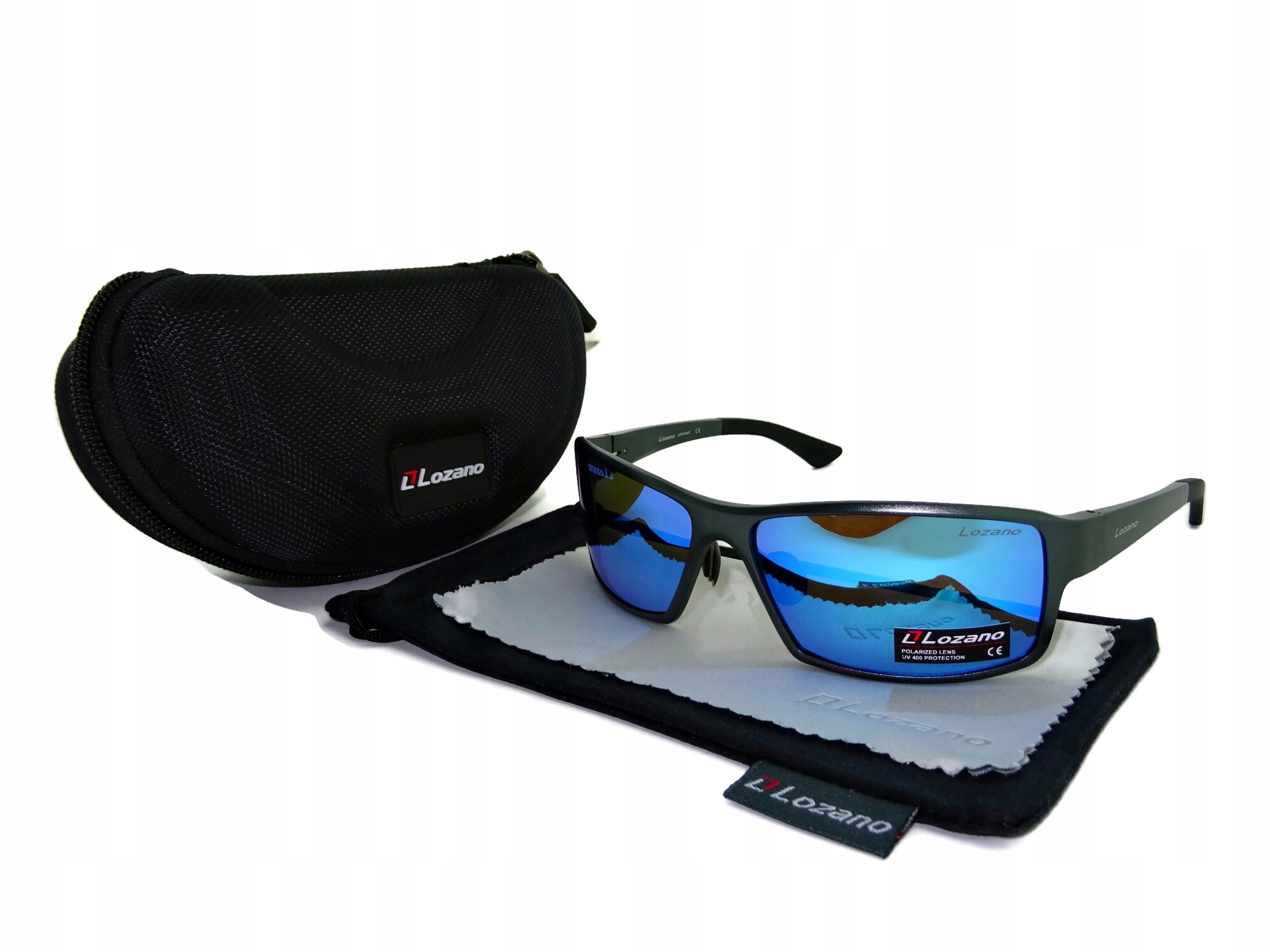 Značkové sluneční brýle Lozano Polarizační UV400 Set Revo