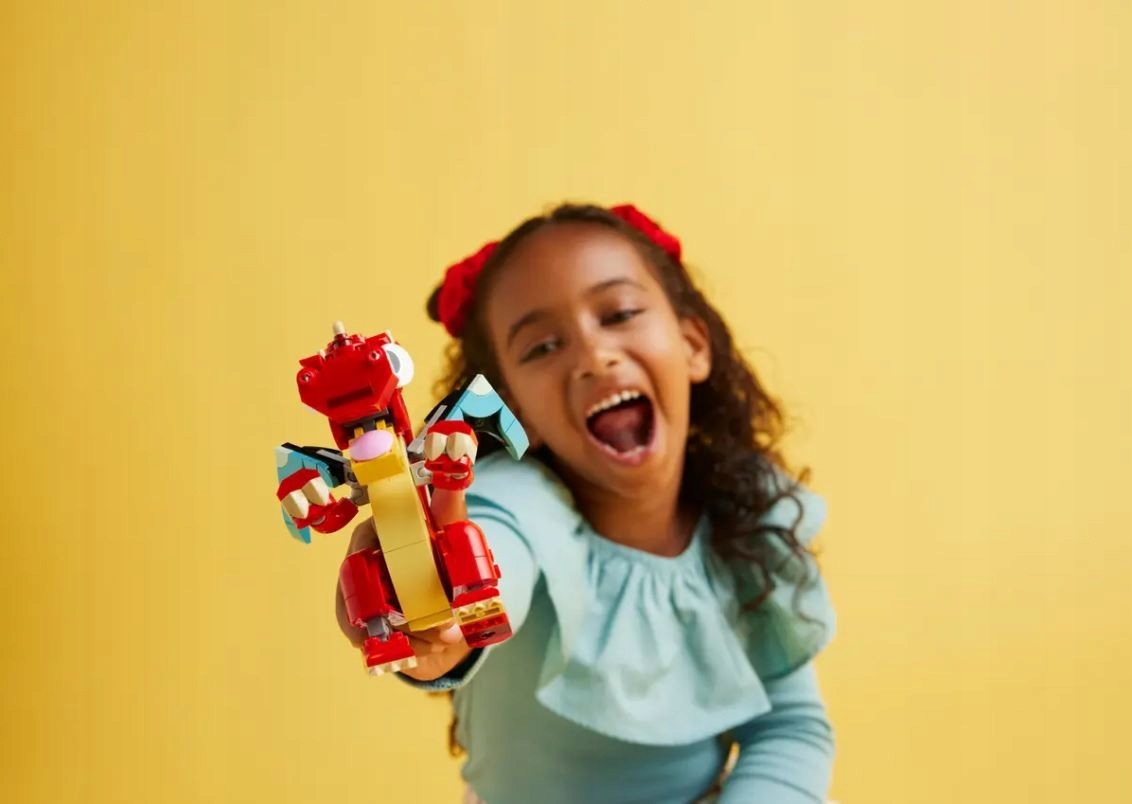 LEGO Klocki Creator 31145 Czerwony smok Marka LEGO