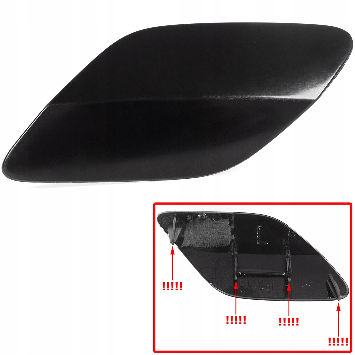 ZAŚLEPKA SPRYSKIWACZA LAMPY do VW GOLF PLUS 09- L Numer katalogowy części DA-25624-C