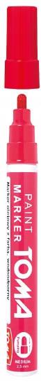 

Marker Olejowy Czerwony mazak 440 Toma