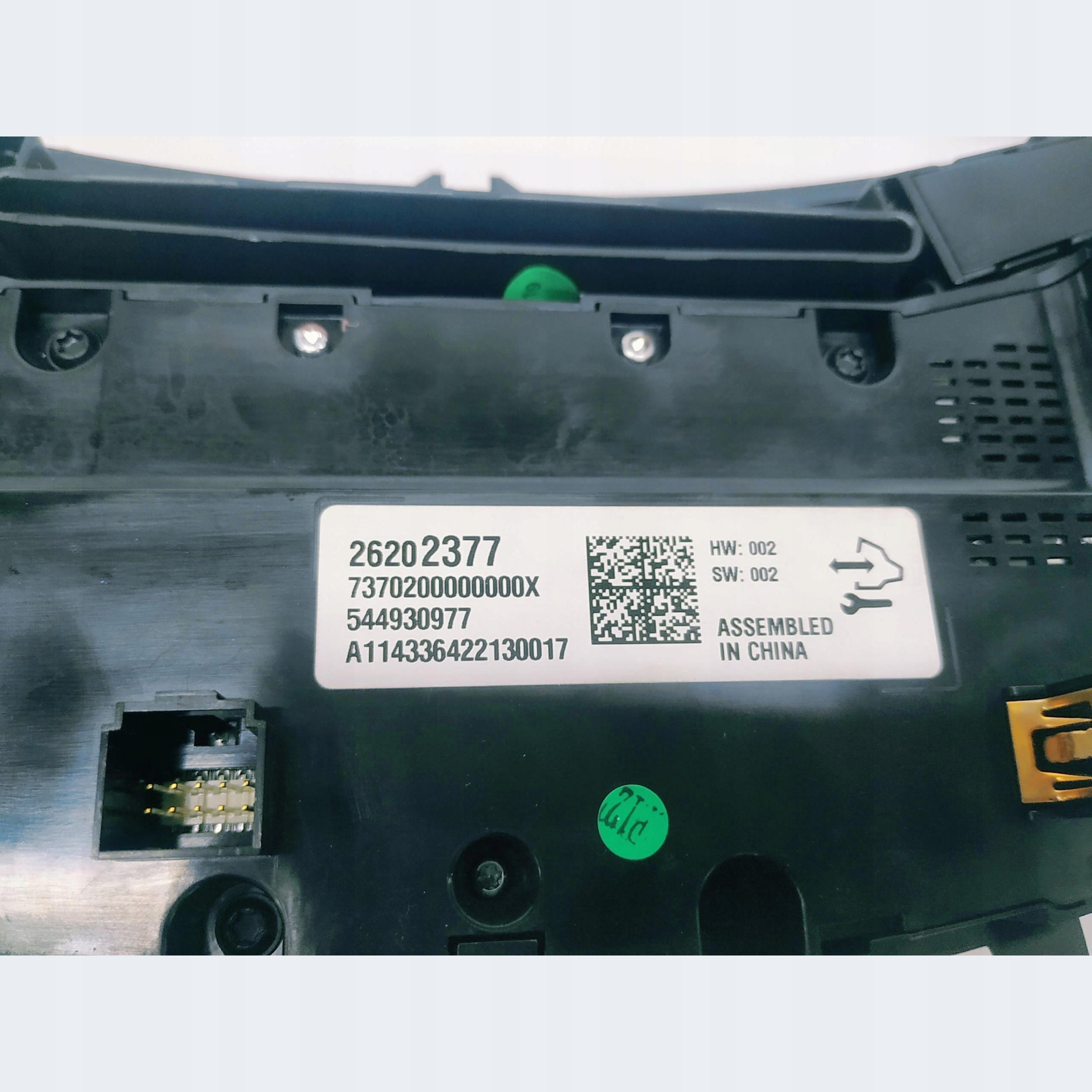 Unite commande clima OPEL INSIGNIA A LIFT 26202377