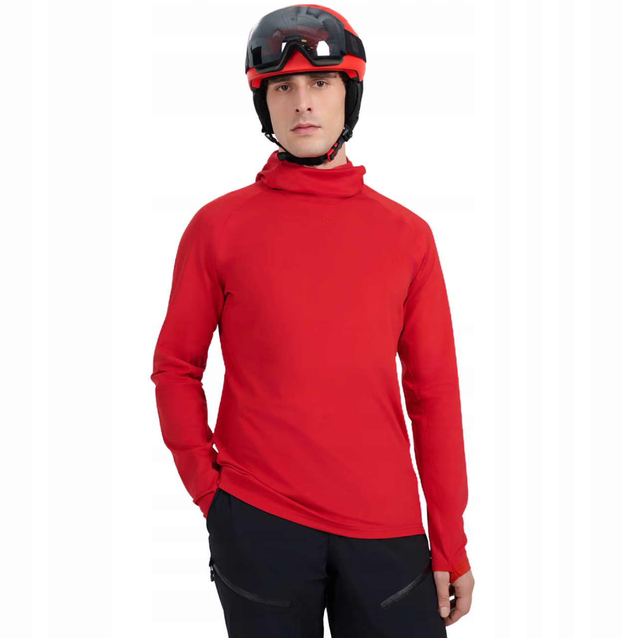 Bluza termoaktywna męska 4F M100 ciemna czerwień 61S Rozmiar L
