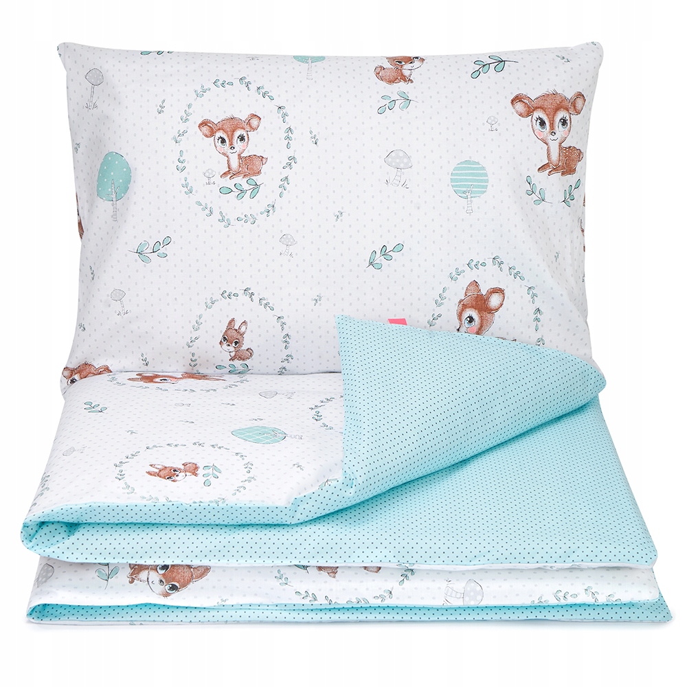 

Babyboom Dwustronna Pościel 2EL. 120x90 Premium