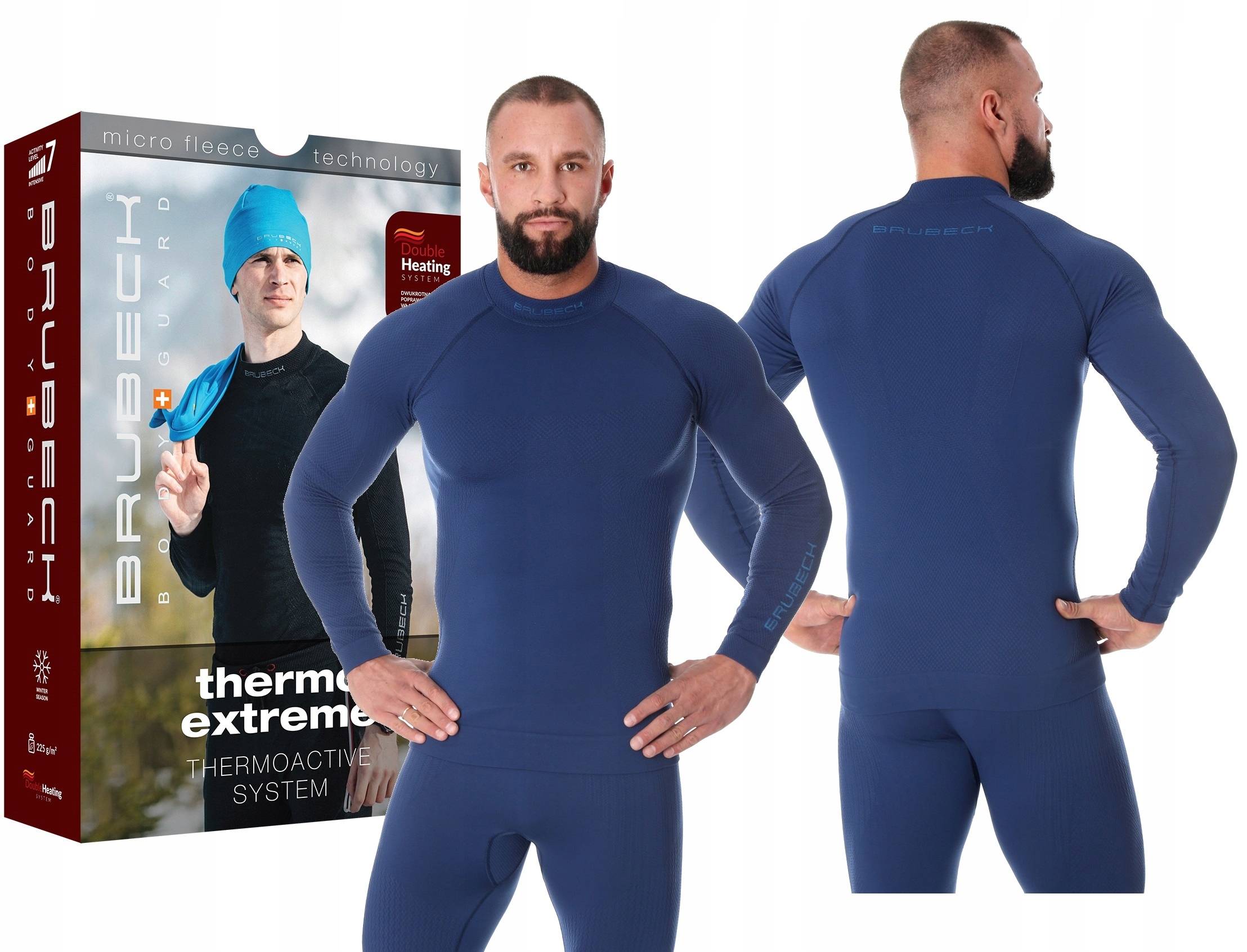 Koszulka termiczna Brubeck Thermo Extreme Men zimowa Narciarska Turystyczna